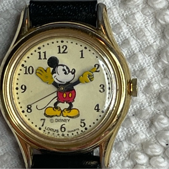 Vintage Disney Mickey Mouse Lorus Watch, Lorus by Seiko Mickey Mouse Watch 27mm main image 4